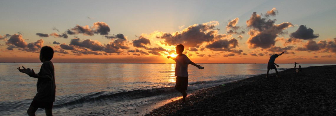 Sunrise fishing in Amed, Bali