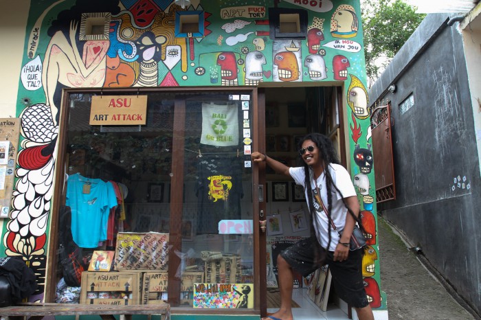 Asu Art Attack, Ubud, Bali