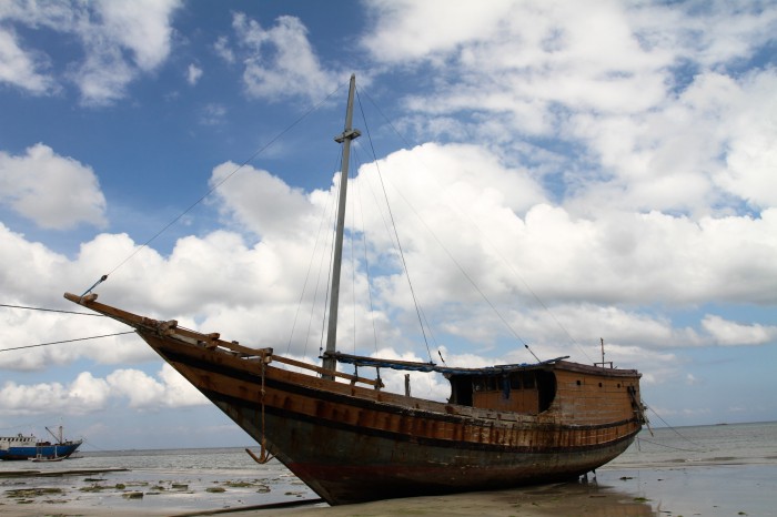Old ship, Sulawesi