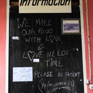 Restaurant sign, Sulawesi