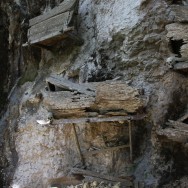 Traditional graves in Toraja, Sulawesi