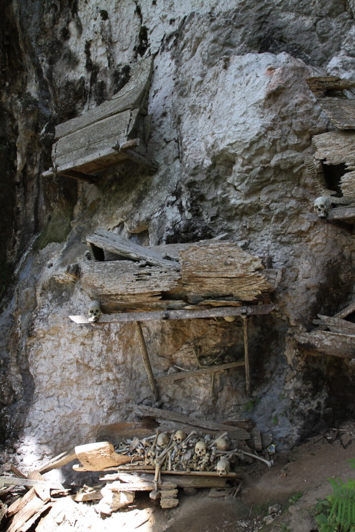 Traditional graves in Toraja, Sulawesi