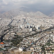 View of Tehran from the Milad Tower